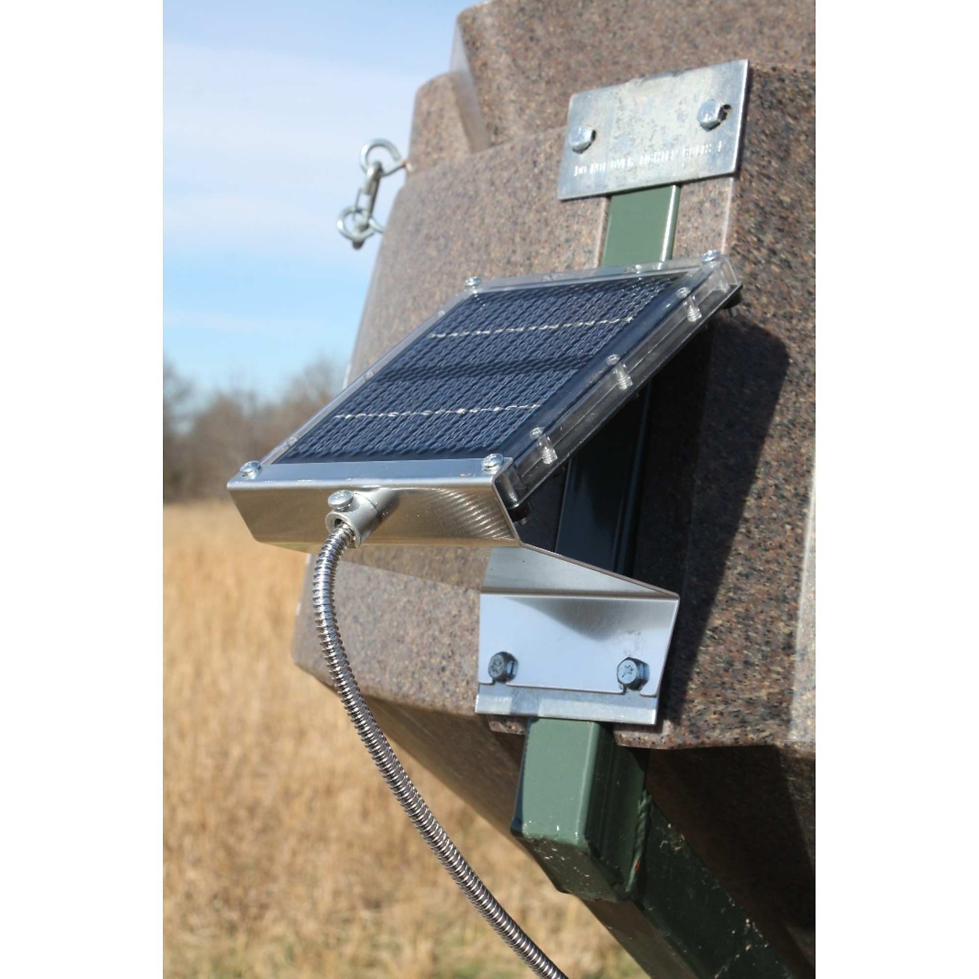 Boss Buck, 12V Universal Solar Panel, Color Black, Model# BB-7912